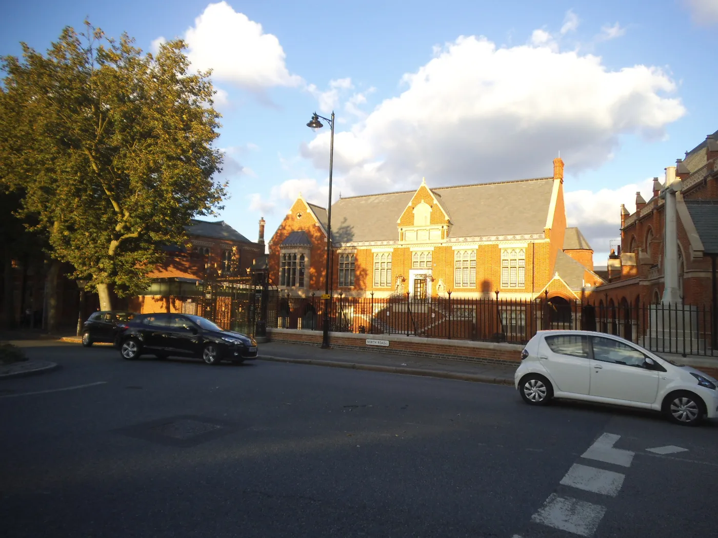 North Road outside Highgate School in 2014, years before the collision on 24 September.